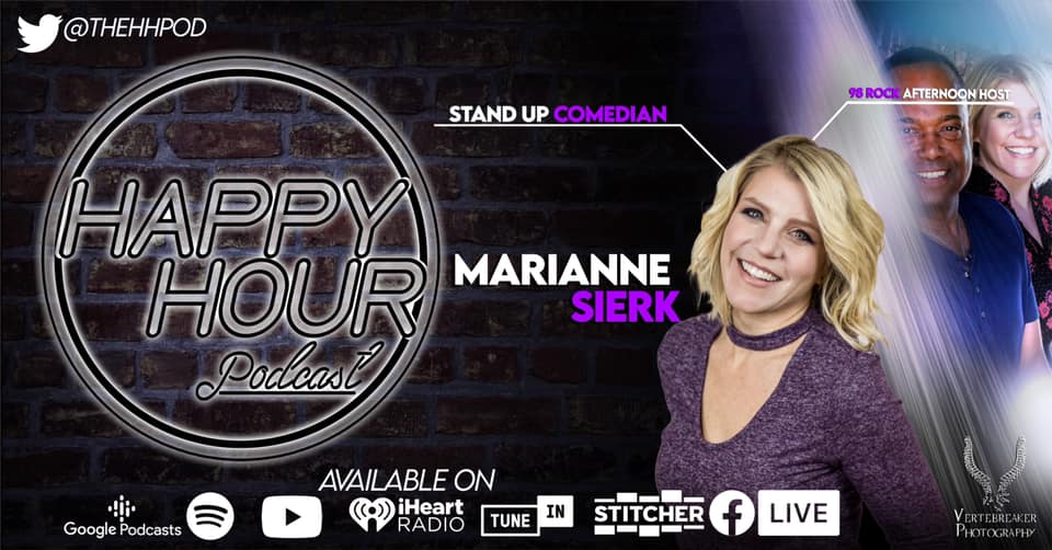 Featuring 98 Rock Baltimore Afternoon Host, Comedian Marianne Sierk