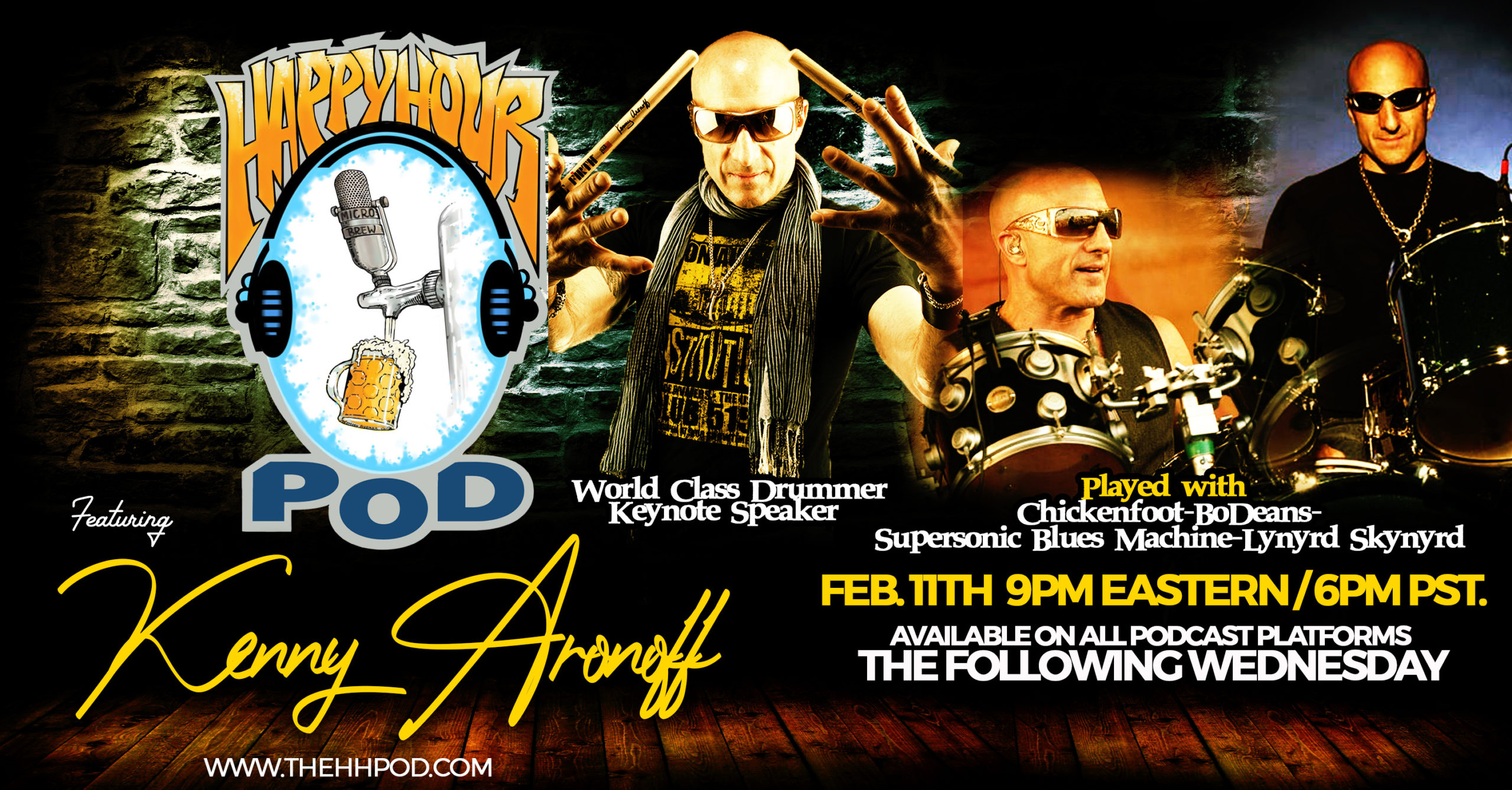 Featuring Kenny Aronoff 
Extended Video Version on Youtube