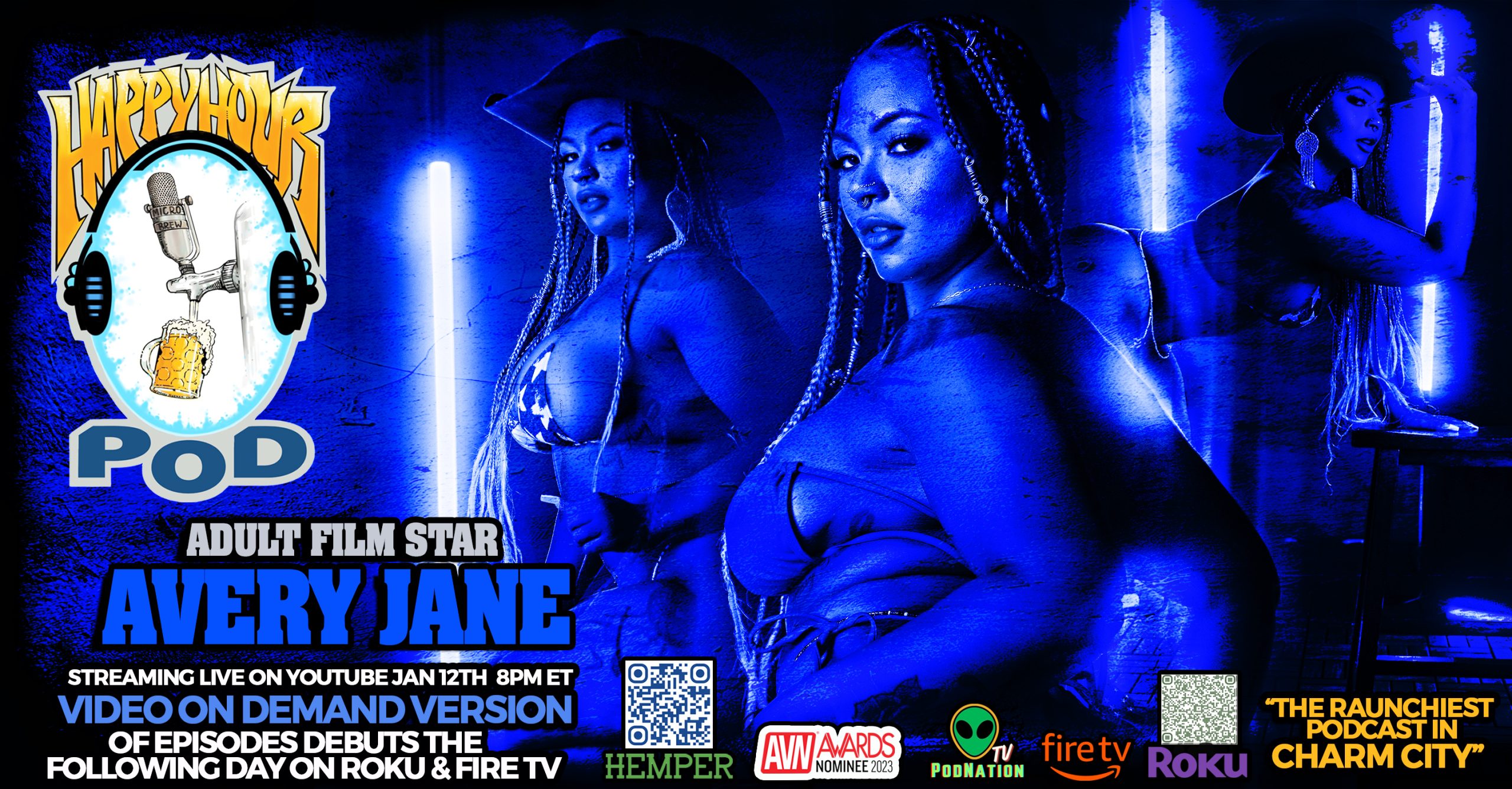 Featuring  Avery Jane W/ Onyx Muse As Guest Co Host